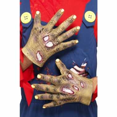 Rottende zombie handen